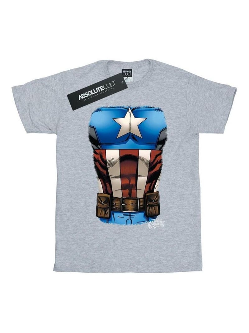 Marvel - T-shirt Gris chiné - Kiabi