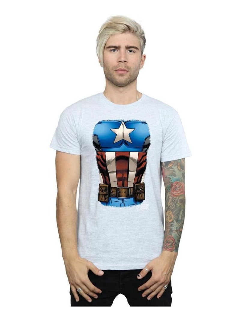 Marvel - T-shirt Gris chiné - Kiabi