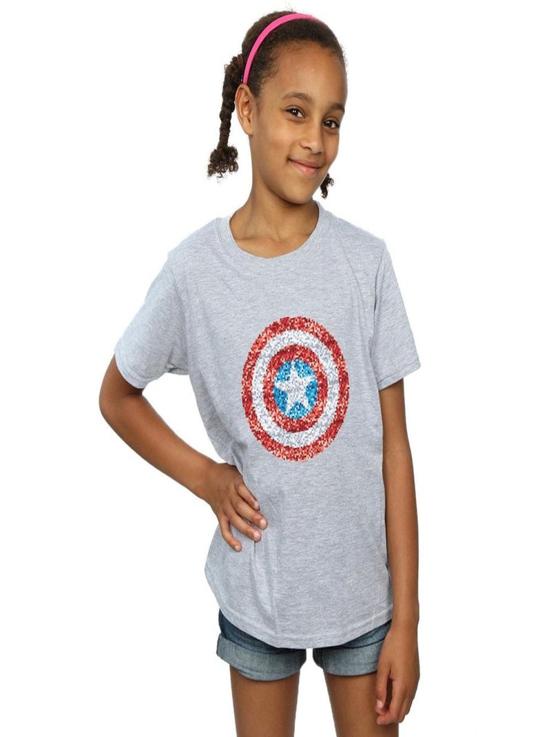 Marvel - T-shirt Gris chiné - Kiabi
