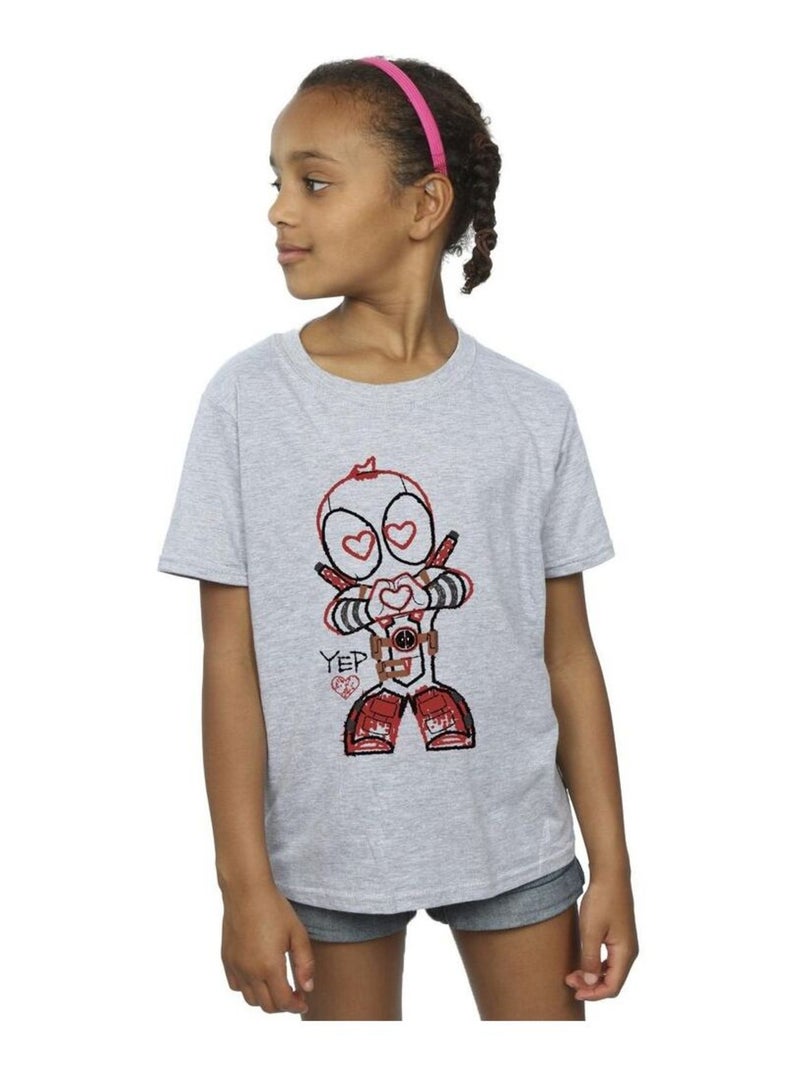 Marvel - T-shirt Gris chiné - Kiabi