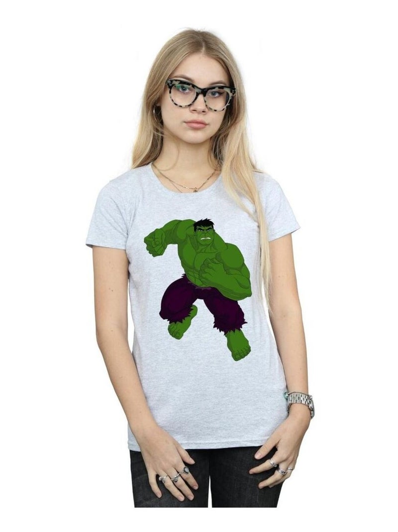 Marvel - T-shirt Gris chiné - Kiabi