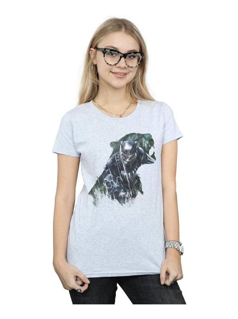 Marvel - T-shirt Gris chiné - Kiabi