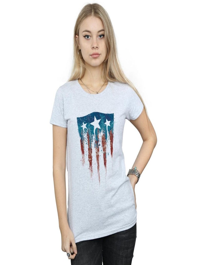 Marvel - T-shirt Gris chiné - Kiabi