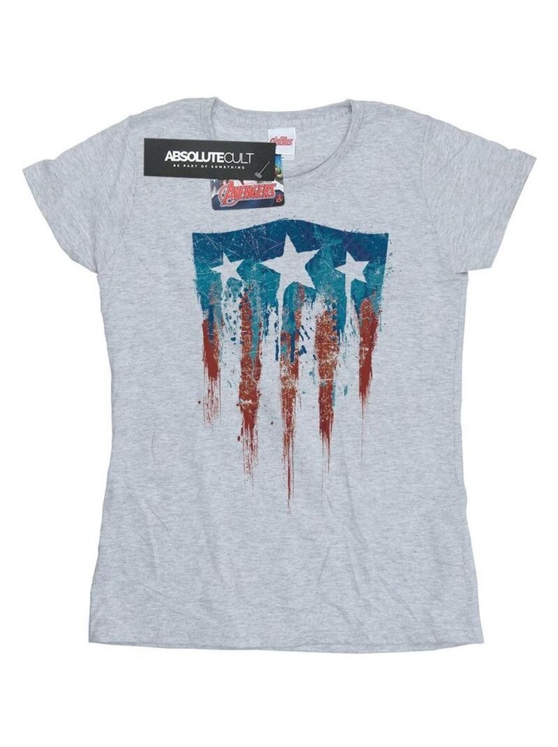 Marvel - T-shirt Gris chiné - Kiabi