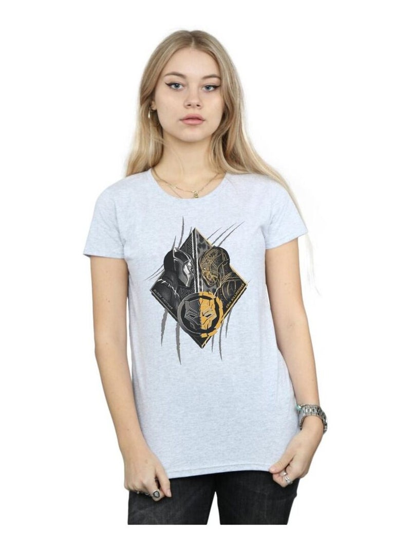 Marvel - T-shirt Gris chiné - Kiabi