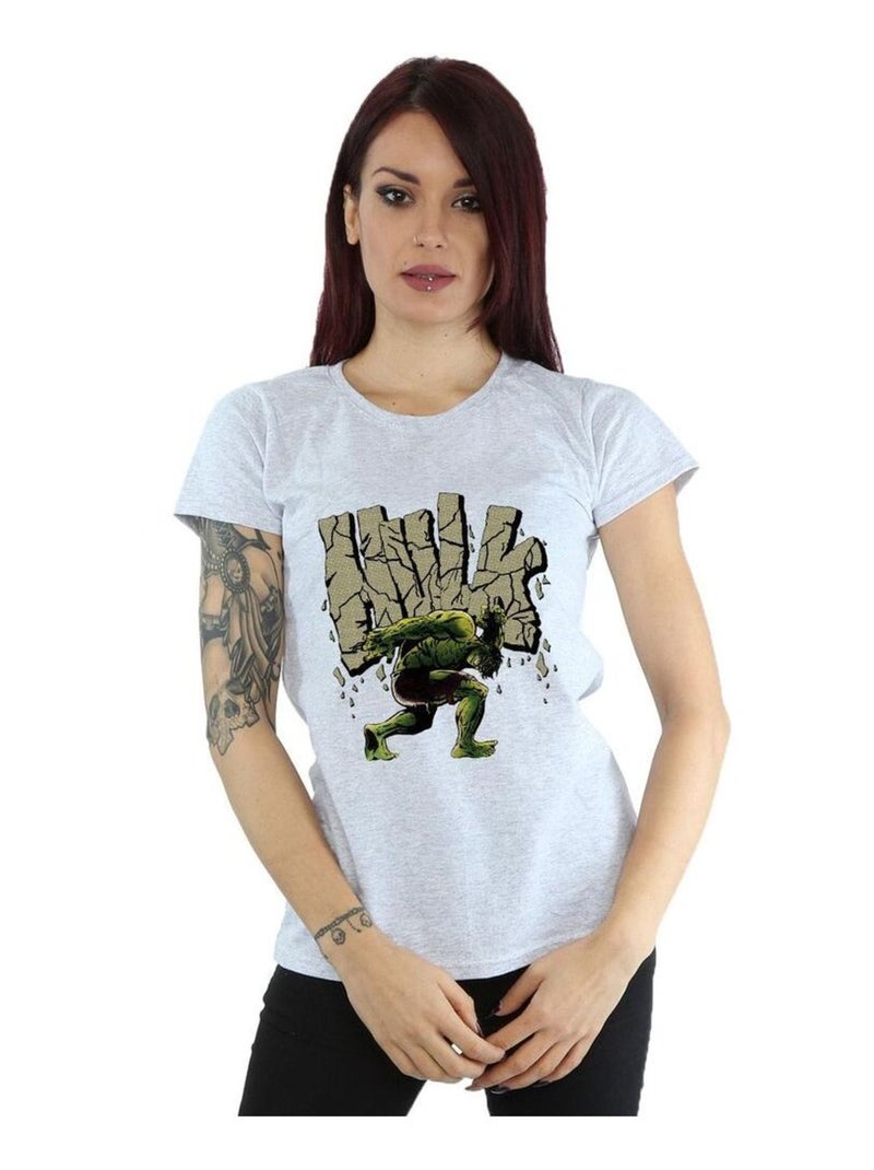 Marvel - T-shirt Gris chiné - Kiabi
