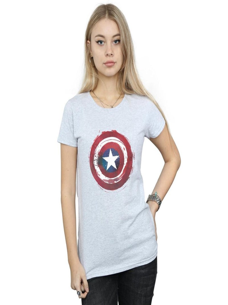 Marvel - T-shirt Gris chiné - Kiabi
