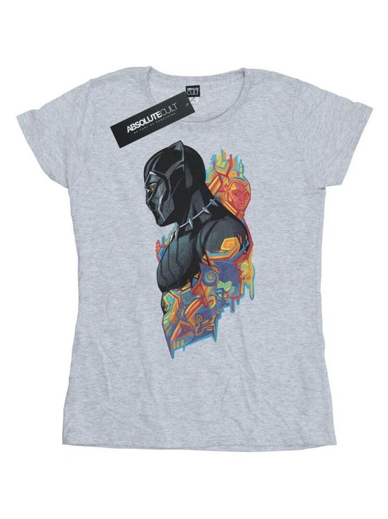 Marvel - T-shirt Gris chiné - Kiabi