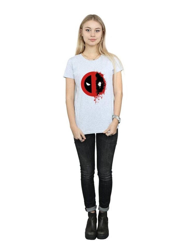Marvel - T-shirt Gris chiné - Kiabi