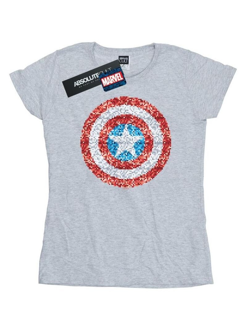 Marvel - T-shirt Gris chiné - Kiabi