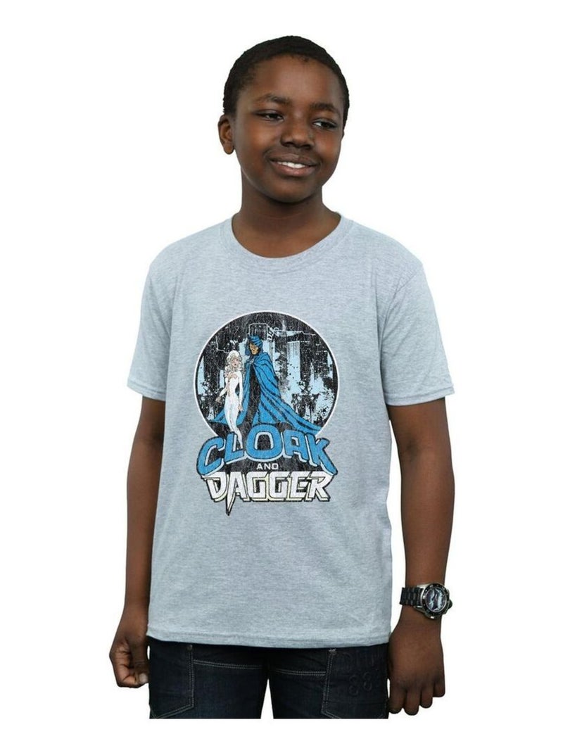 Marvel - T-shirt Gris chiné - Kiabi