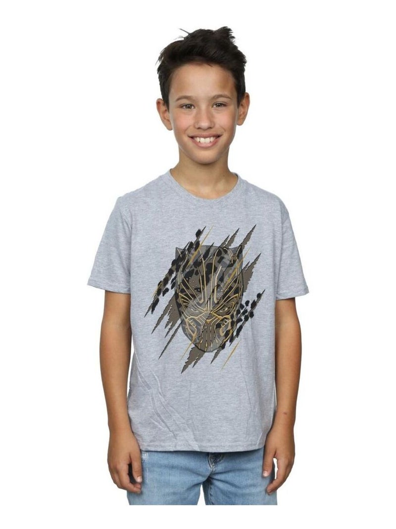 Marvel - T-shirt Gris chiné - Kiabi