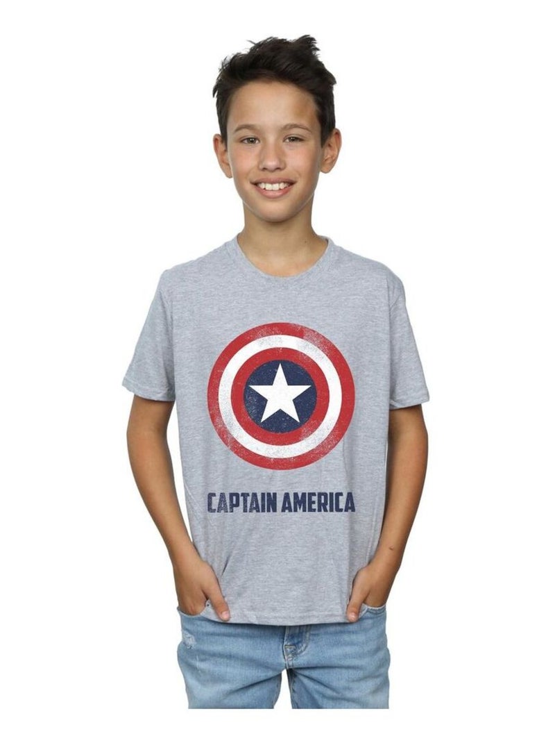 Marvel - T-shirt Gris chiné - Kiabi