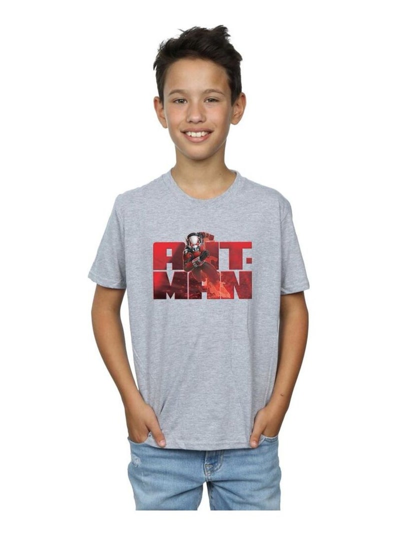 Marvel - T-shirt Gris chiné - Kiabi