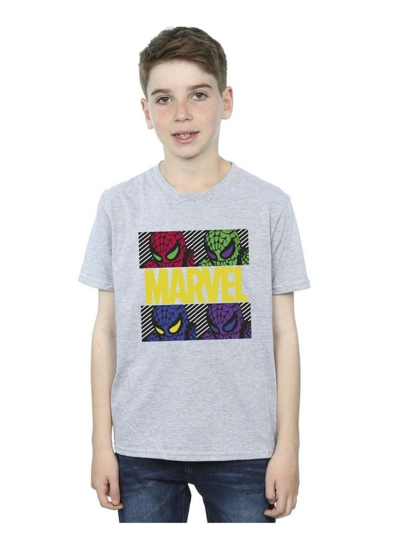 Marvel - T-shirt Gris chiné - Kiabi
