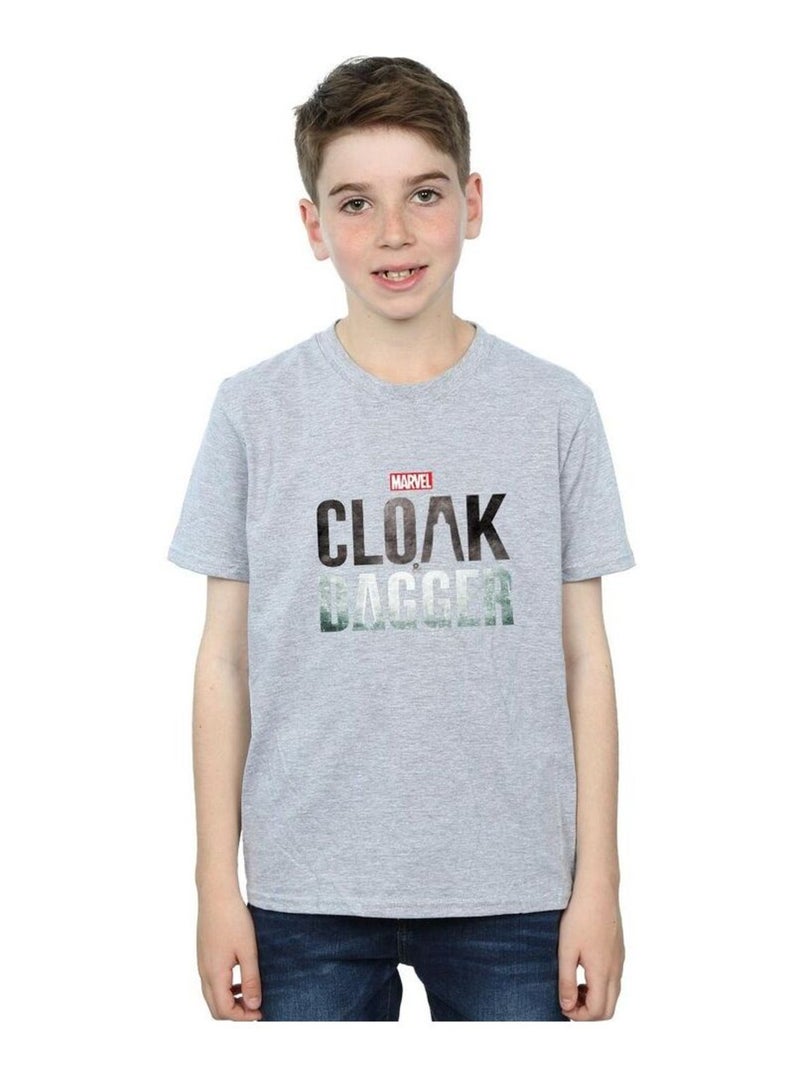 Marvel - T-shirt Gris chiné - Kiabi
