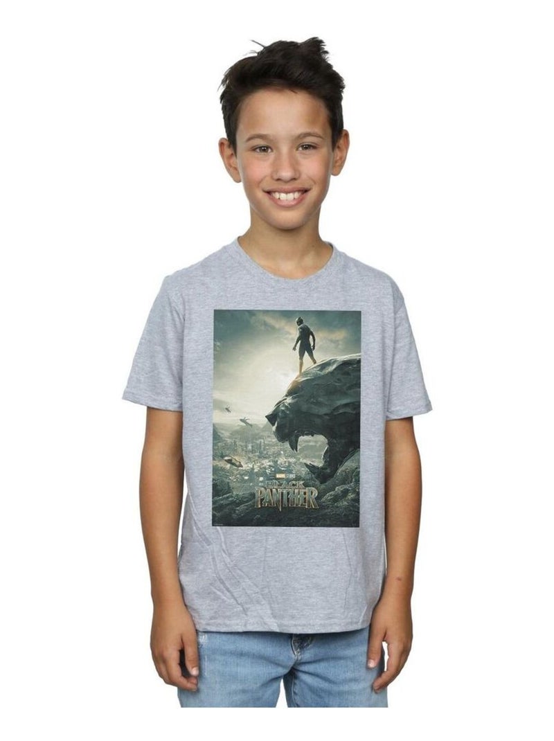 Marvel - T-shirt Gris chiné - Kiabi