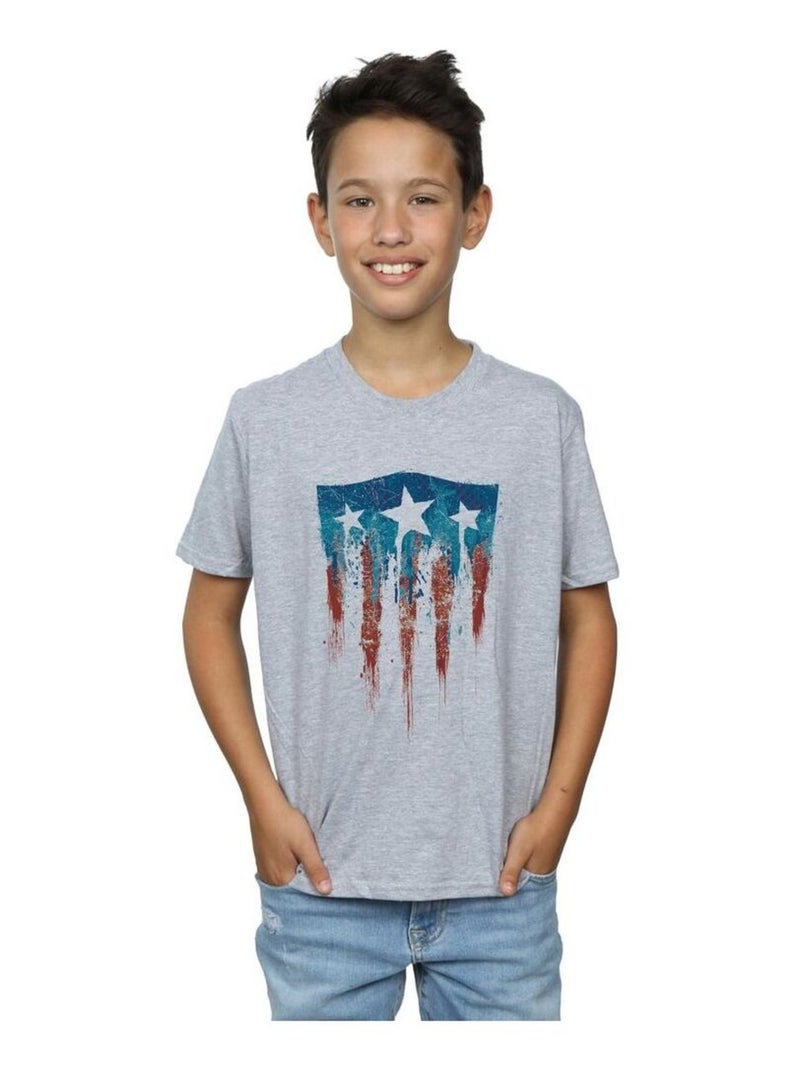 Marvel - T-shirt Gris chiné - Kiabi