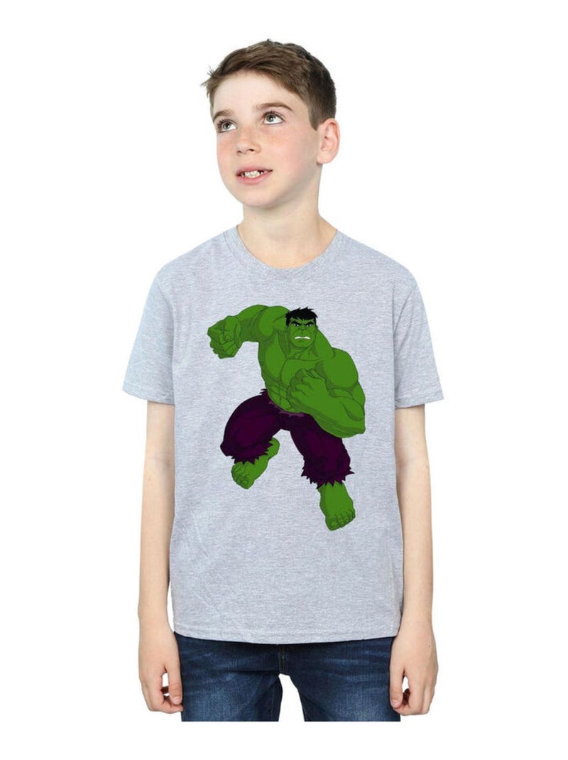 Marvel - T-shirt Gris chiné - Kiabi