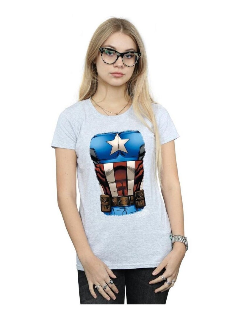 Marvel - T-shirt Gris chiné - Kiabi