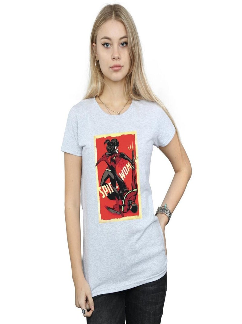 Marvel - T-shirt Gris chiné - Kiabi