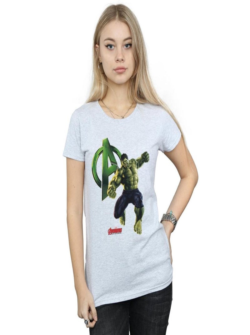 Marvel - T-shirt Gris chiné - Kiabi