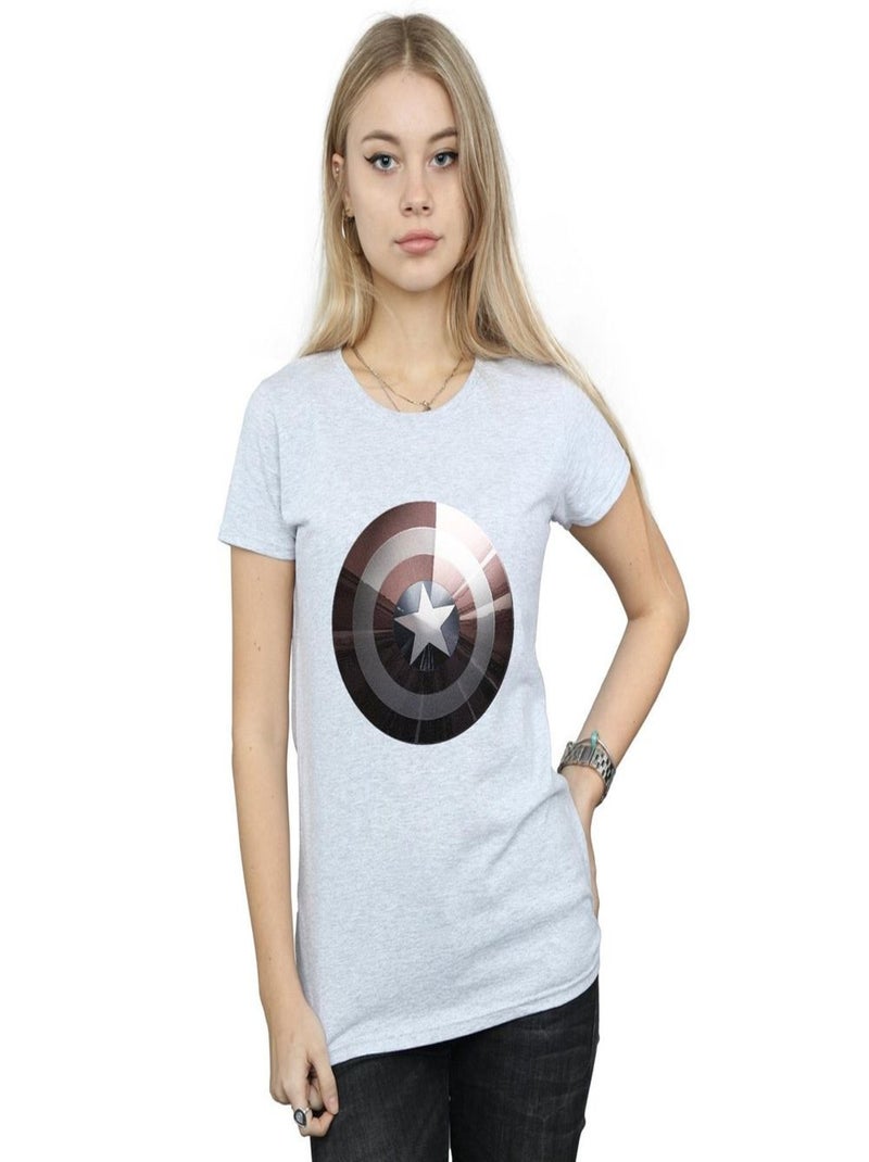Marvel - T-shirt Gris chiné - Kiabi