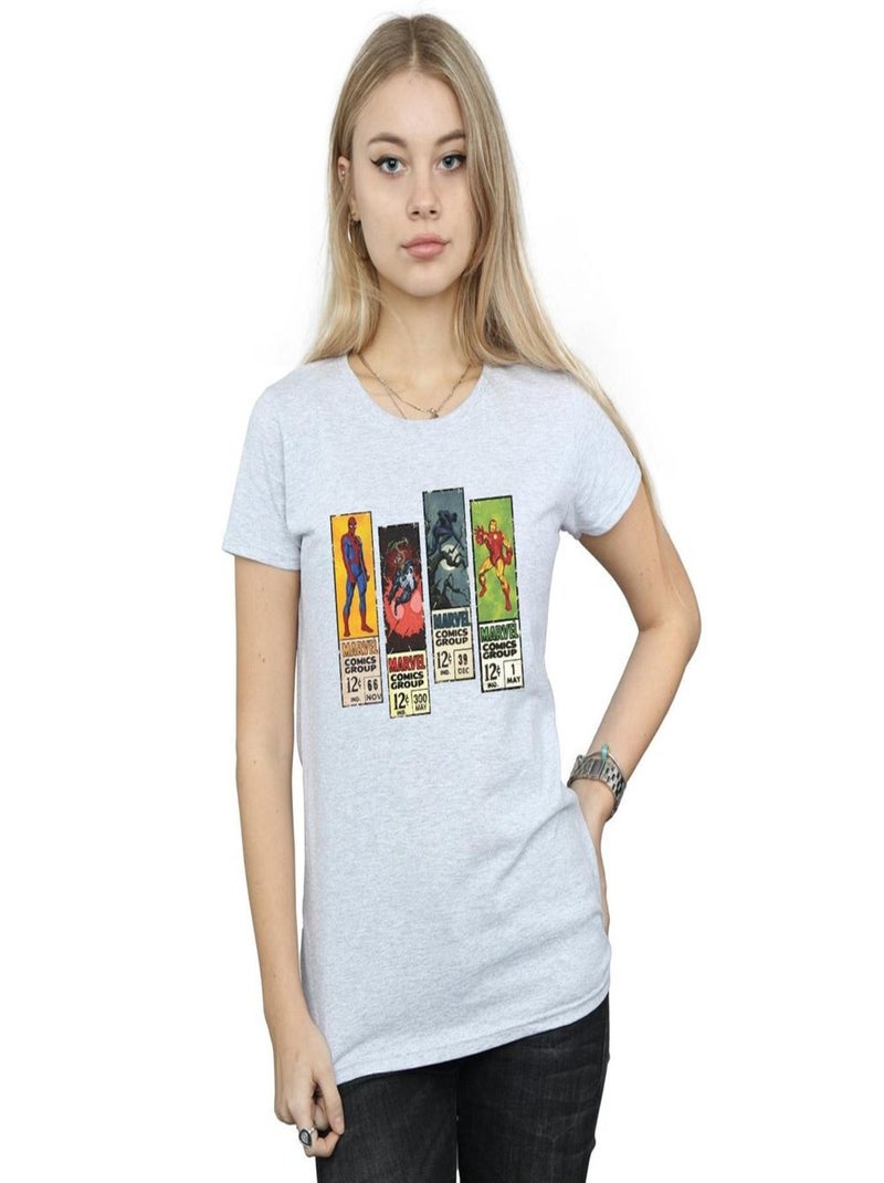 Marvel - T-shirt Gris chiné - Kiabi