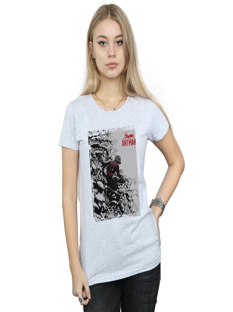 Marvel - T-shirt Gris chiné - Kiabi