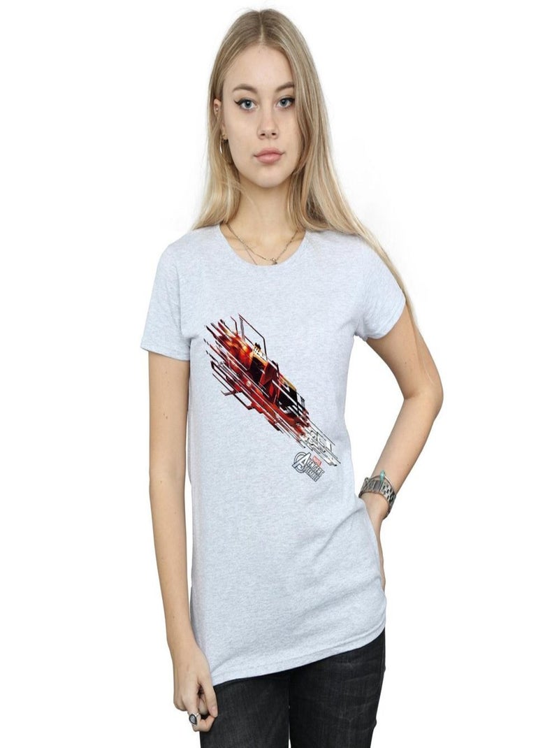 Marvel - T-shirt Gris chiné - Kiabi