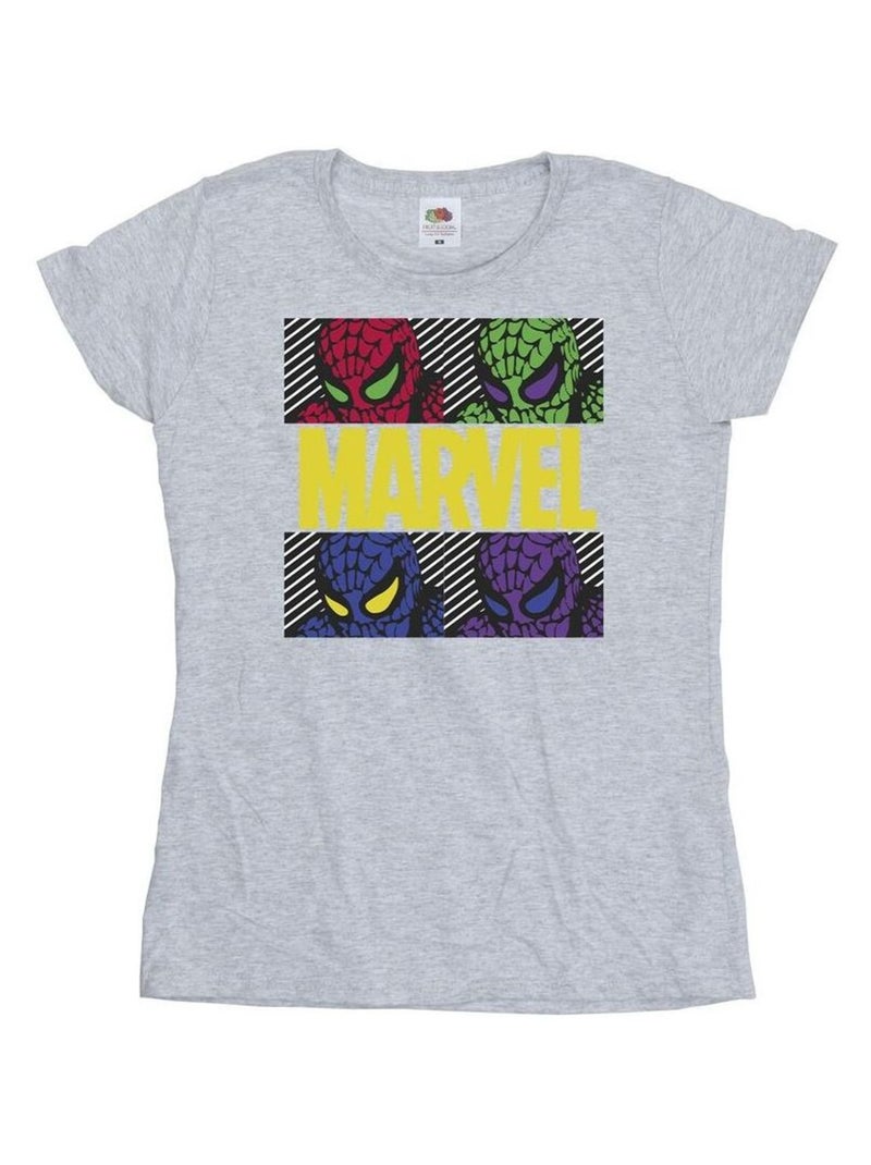 Marvel - T-shirt Gris chiné - Kiabi