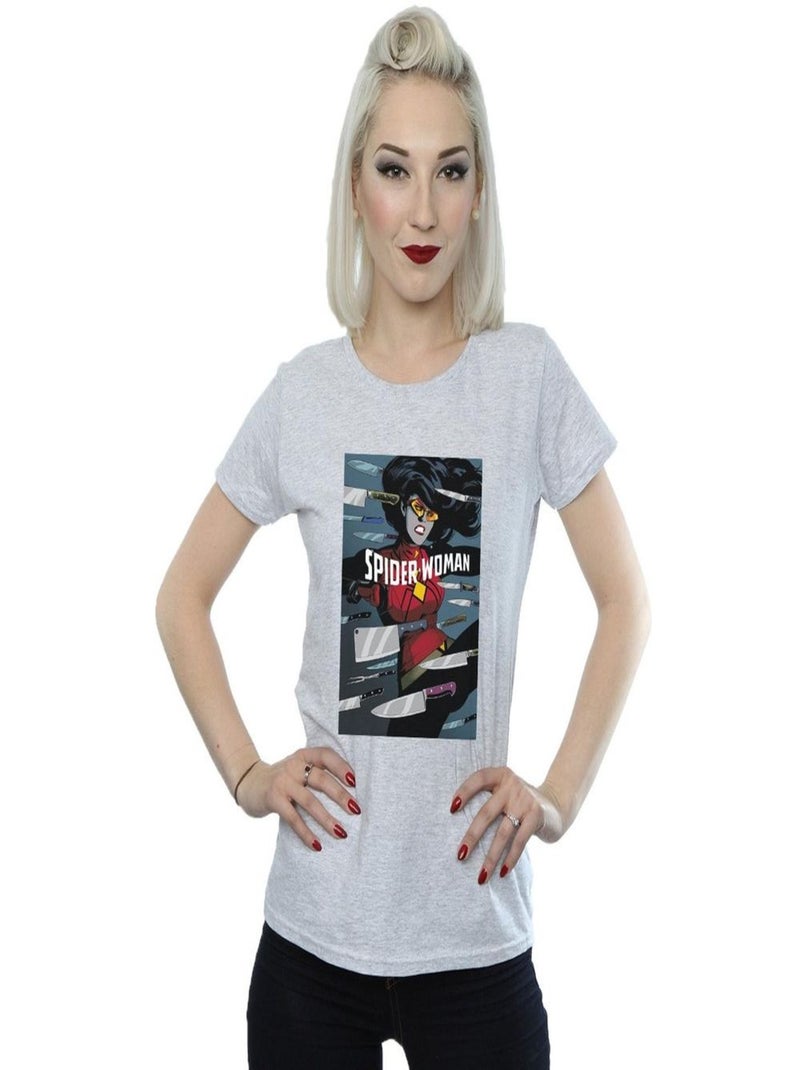 Marvel - T-shirt Gris chiné - Kiabi