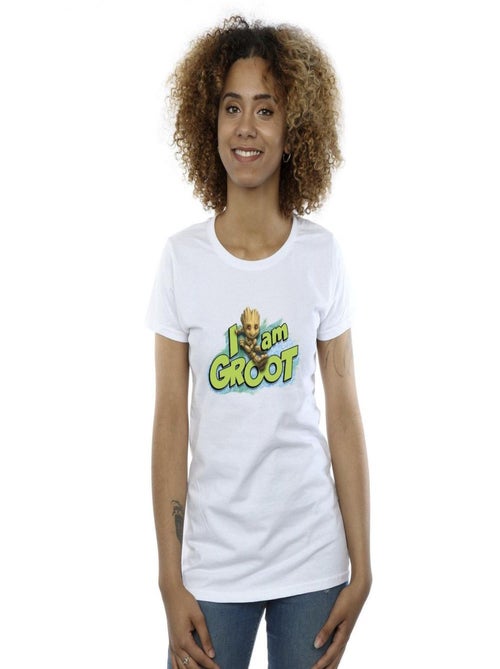 Marvel - T-shirt GUARDIANS OF THE GALAXY AM GROOT - Kiabi