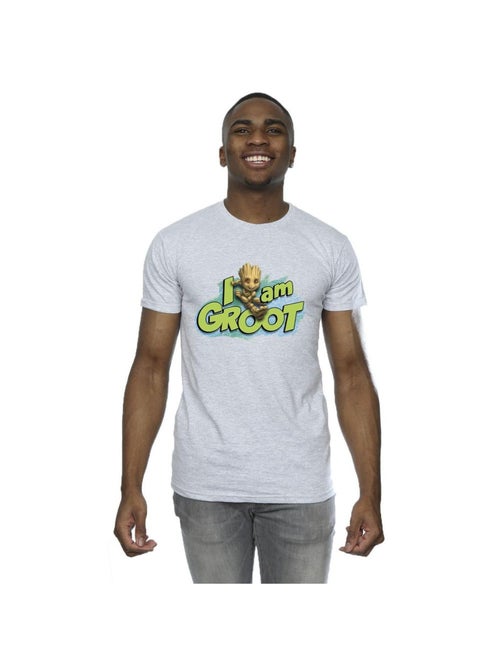 Marvel - T-shirt GUARDIANS OF THE GALAXY AM GROOT - Kiabi