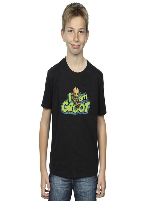 Marvel - T-shirt GUARDIANS OF THE GALAXY AM GROOT - Kiabi