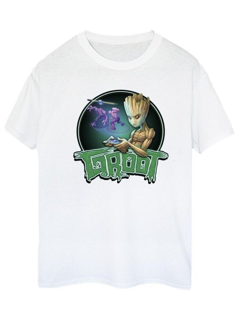 Marvel - T-shirt GUARDIANS OF THE GALAXY Blanc - Kiabi