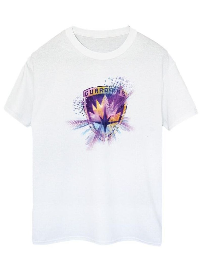 Marvel - T-shirt GUARDIANS OF THE GALAXY Blanc - Kiabi