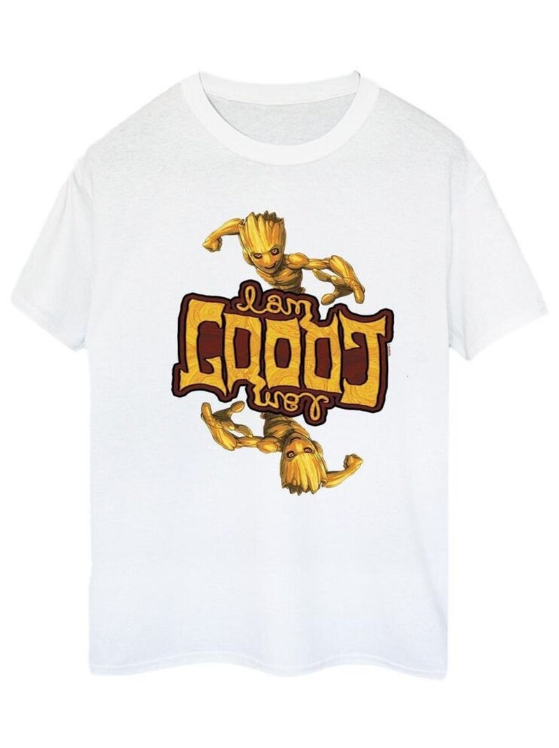Marvel - T-shirt GUARDIANS OF THE GALAXY Blanc - Kiabi