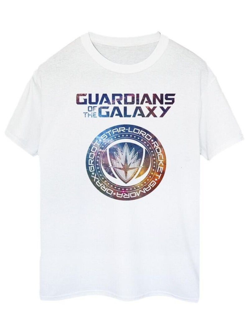 Marvel - T-shirt GUARDIANS OF THE GALAXY Blanc - Kiabi