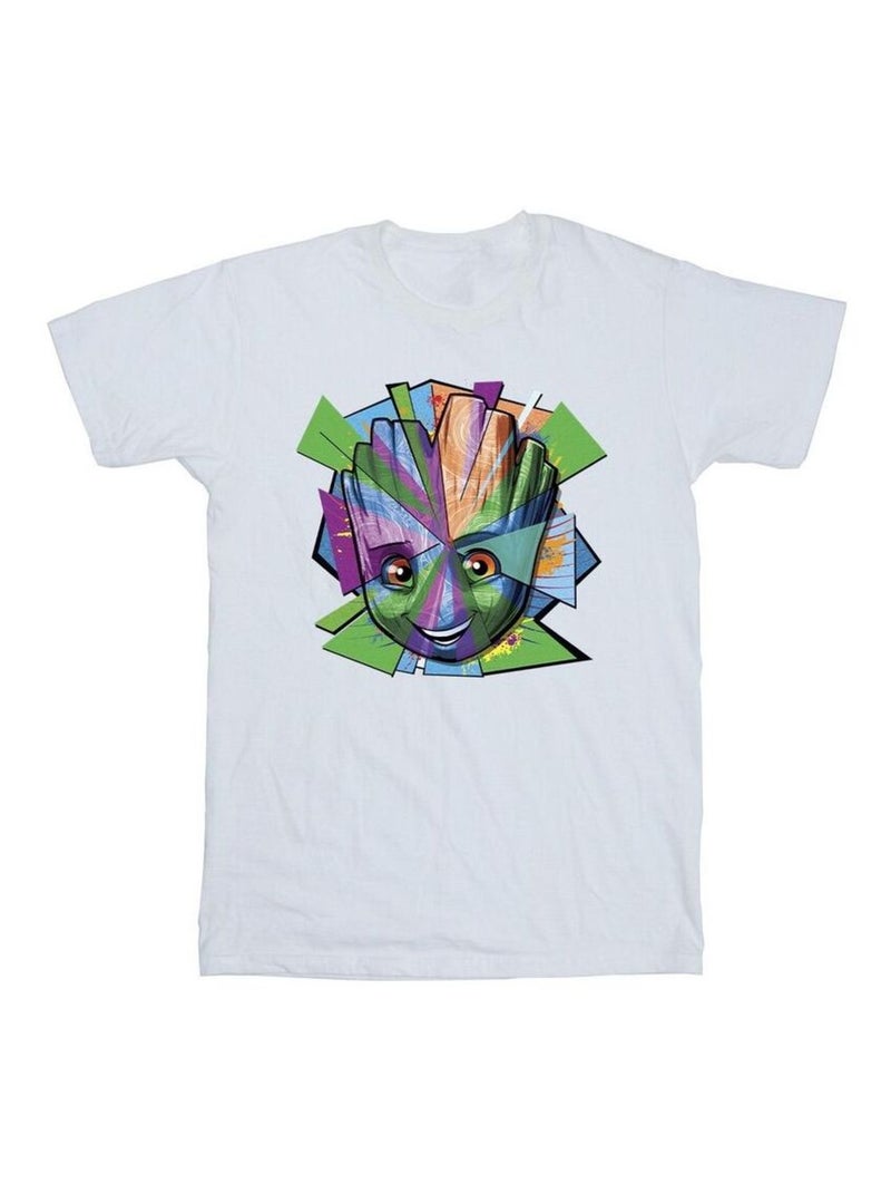 Marvel - T-shirt GUARDIANS OF THE GALAXY Blanc - Kiabi