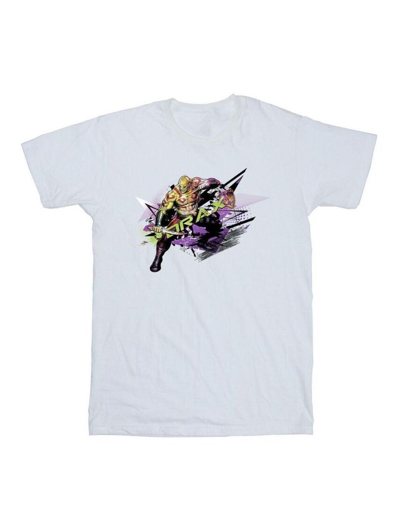 Marvel - T-shirt GUARDIANS OF THE GALAXY Blanc - Kiabi