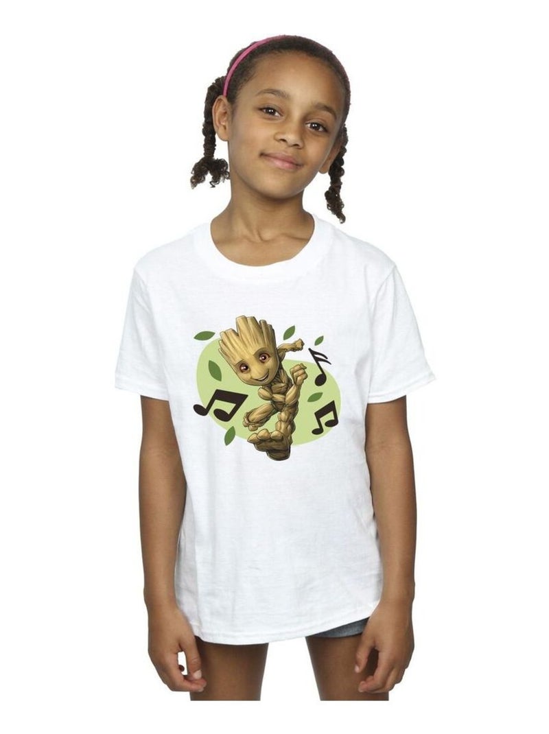 Marvel - T-shirt GUARDIANS OF THE GALAXY Blanc - Kiabi