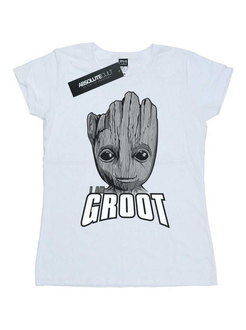 Marvel - T-shirt GUARDIANS OF THE GALAXY Blanc - Kiabi