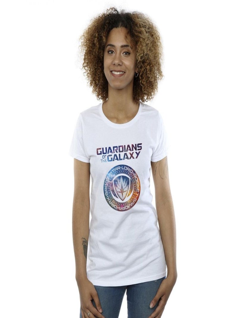 Marvel - T-shirt GUARDIANS OF THE GALAXY Blanc - Kiabi