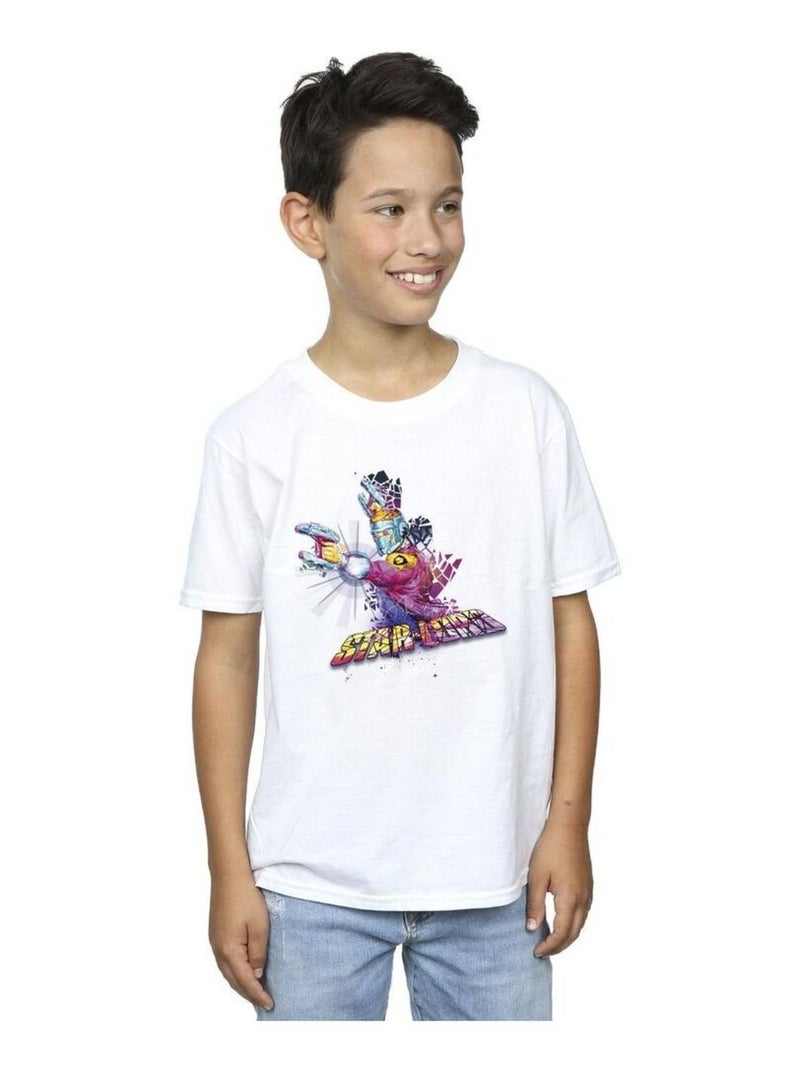 Marvel - T-shirt GUARDIANS OF THE GALAXY Blanc - Kiabi