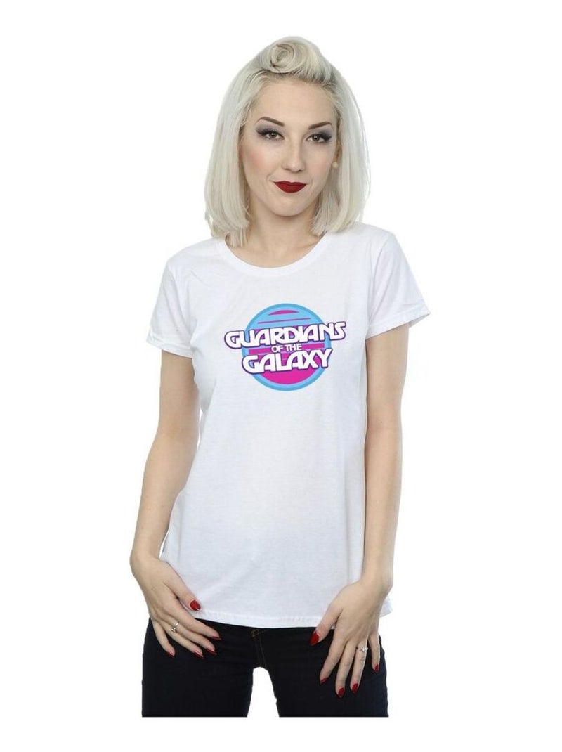 Marvel - T-shirt GUARDIANS OF THE GALAXY Blanc - Kiabi