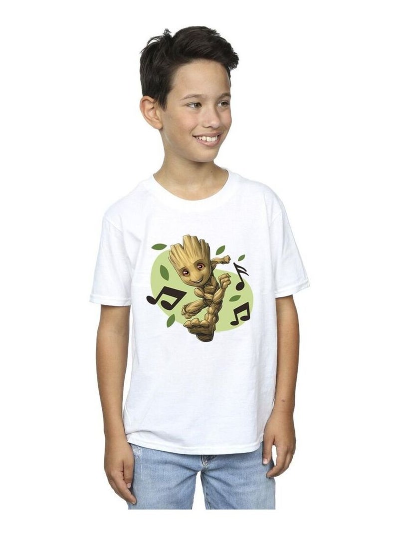 Marvel - T-shirt GUARDIANS OF THE GALAXY Blanc - Kiabi