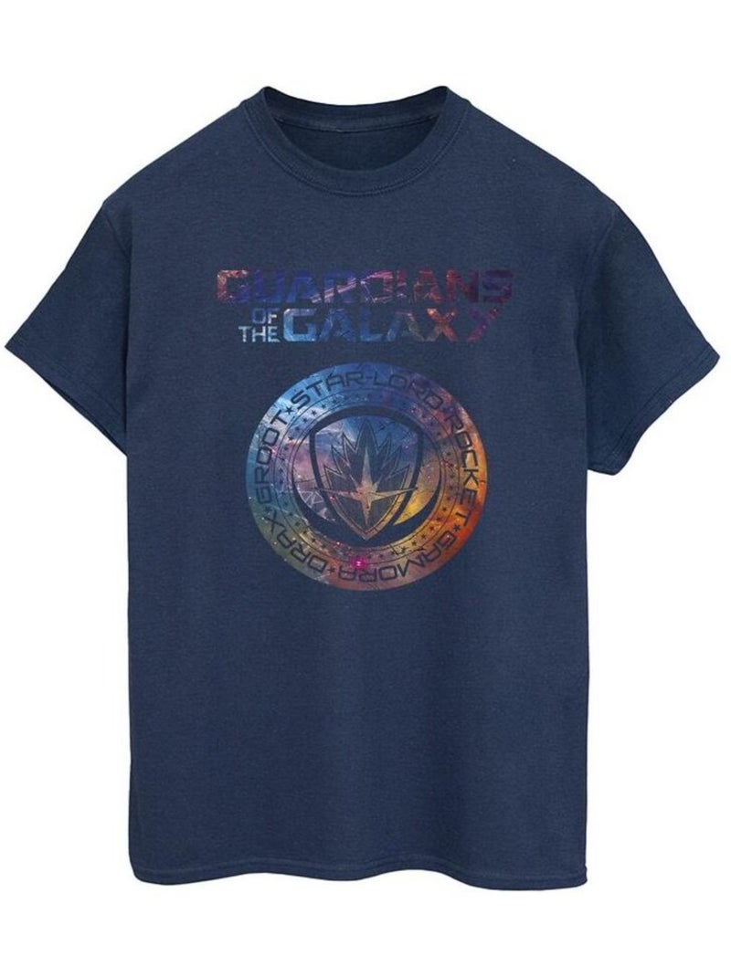 Marvel - T-shirt GUARDIANS OF THE GALAXY Bleu marine - Kiabi