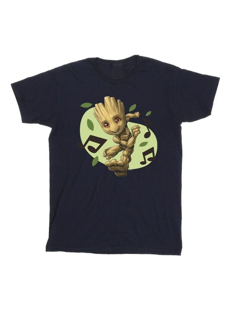 Marvel - T-shirt GUARDIANS OF THE GALAXY Bleu marine - Kiabi