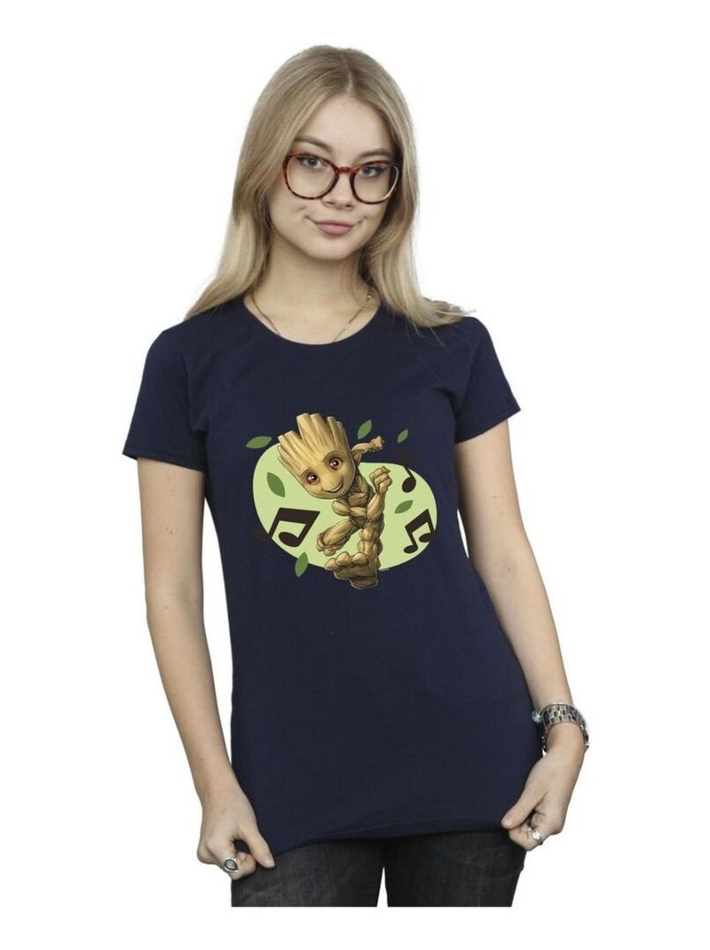 Marvel - T-shirt GUARDIANS OF THE GALAXY Bleu marine - Kiabi
